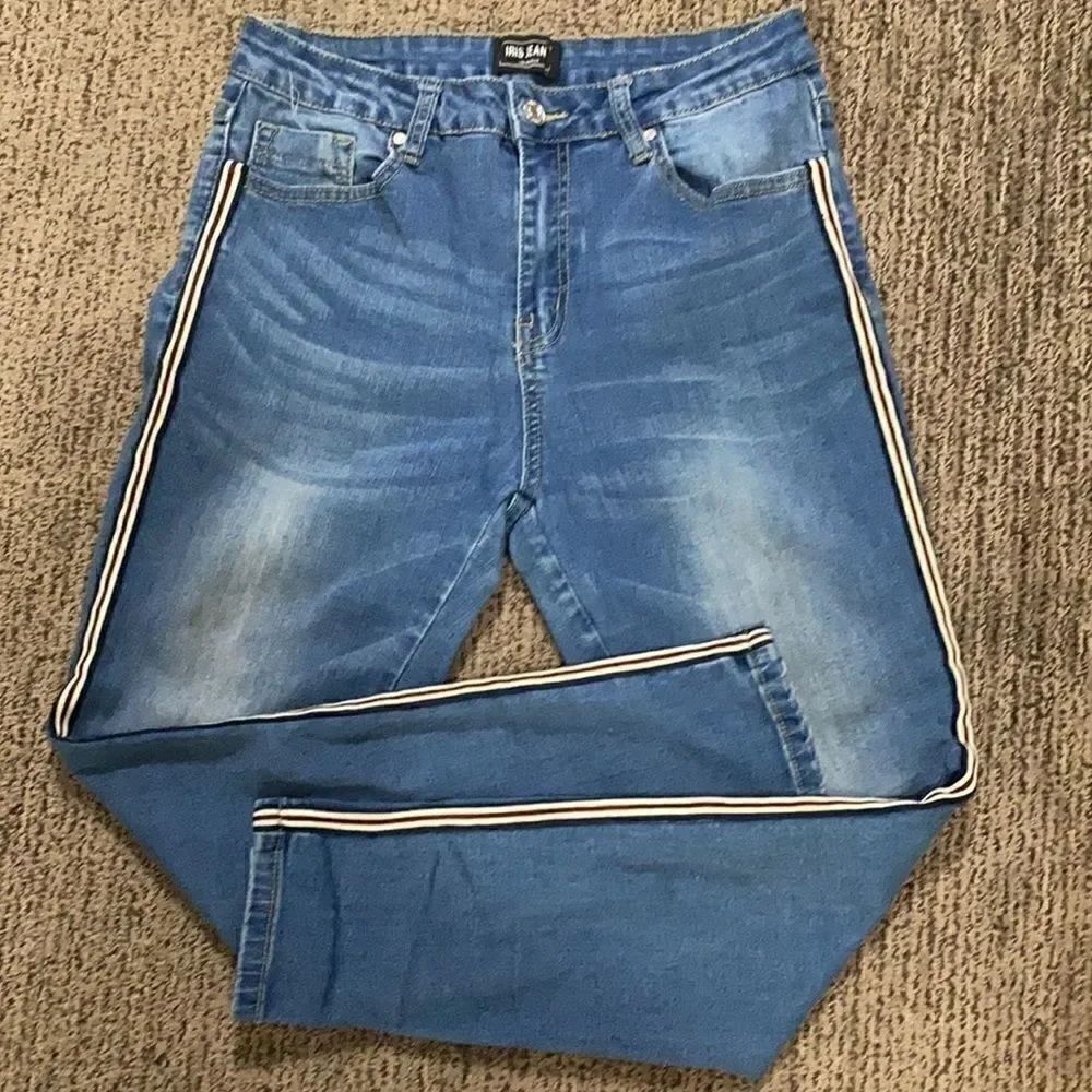 IRIS Jeans Los Angelos High Waist Side Striped  9